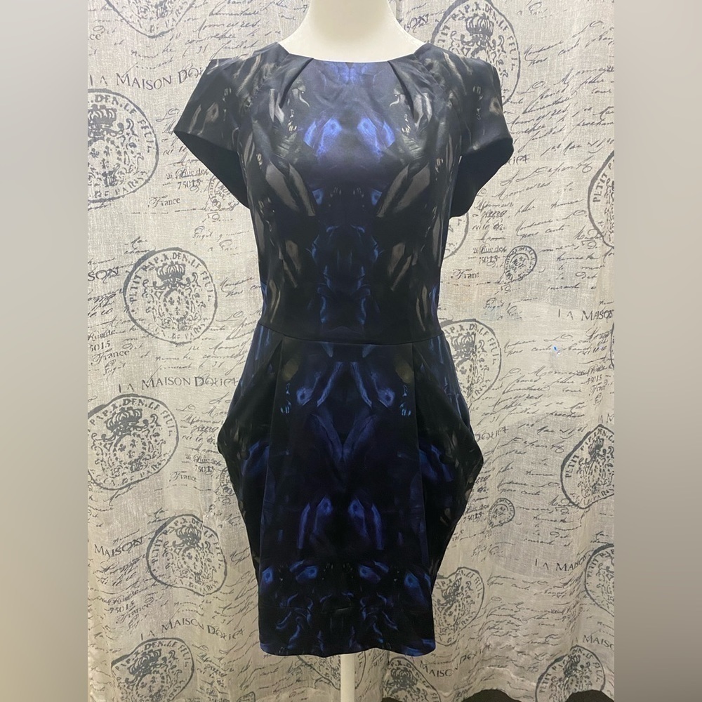 All SAINTS SPITALFIELDS | Silk Cocktail Mini Dress